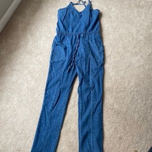 Spoon jean jumpsuit